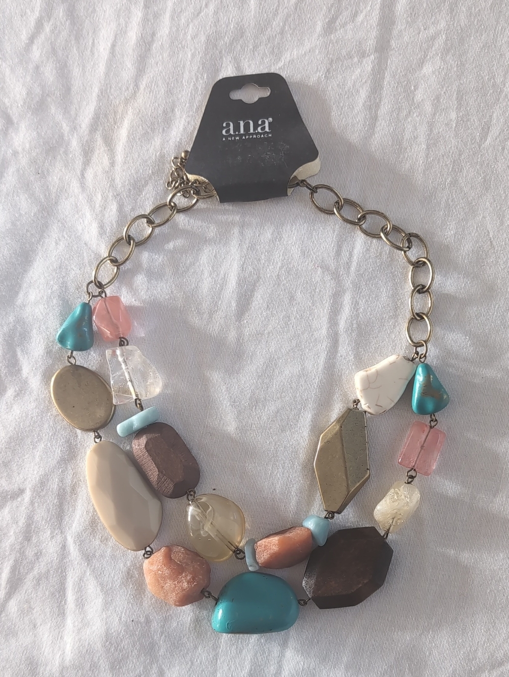 a.n.a Multicolor Statement Necklace